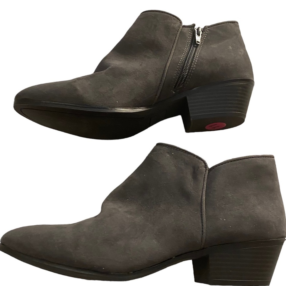 Style & Co Dark Gray Booties Sz 11